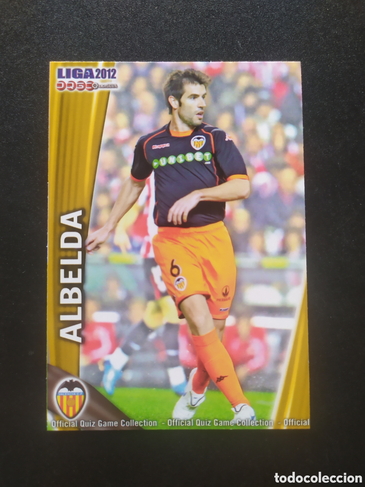 Cromos de f&uacute;tbol: Mundicromo fichas Liga 2011 2012 11 12 Albelda n&deg; 67 Valencia