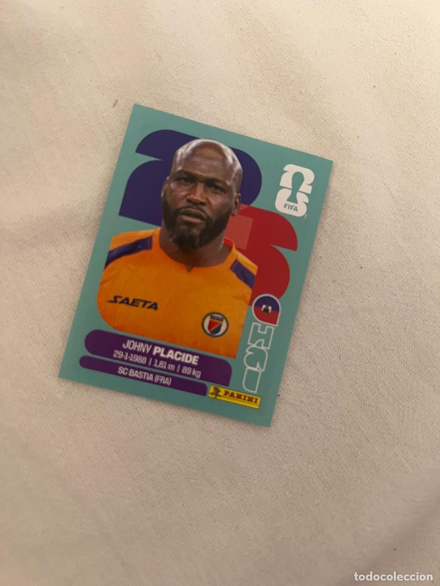 Cromos de f&uacute;tbol: 2 JOHNY PLACIDE HAIT&Iacute; MUNDIAL 26 2026 FIFA WORLD CUP PANINI