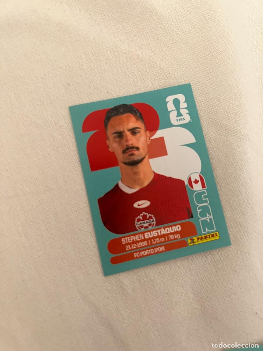 Cromos de f&uacute;tbol: 10 STEPHEN EUSTAQUIO CANAD&Aacute; MUNDIAL 26 2026 FIFA WORLD CUP PANINI