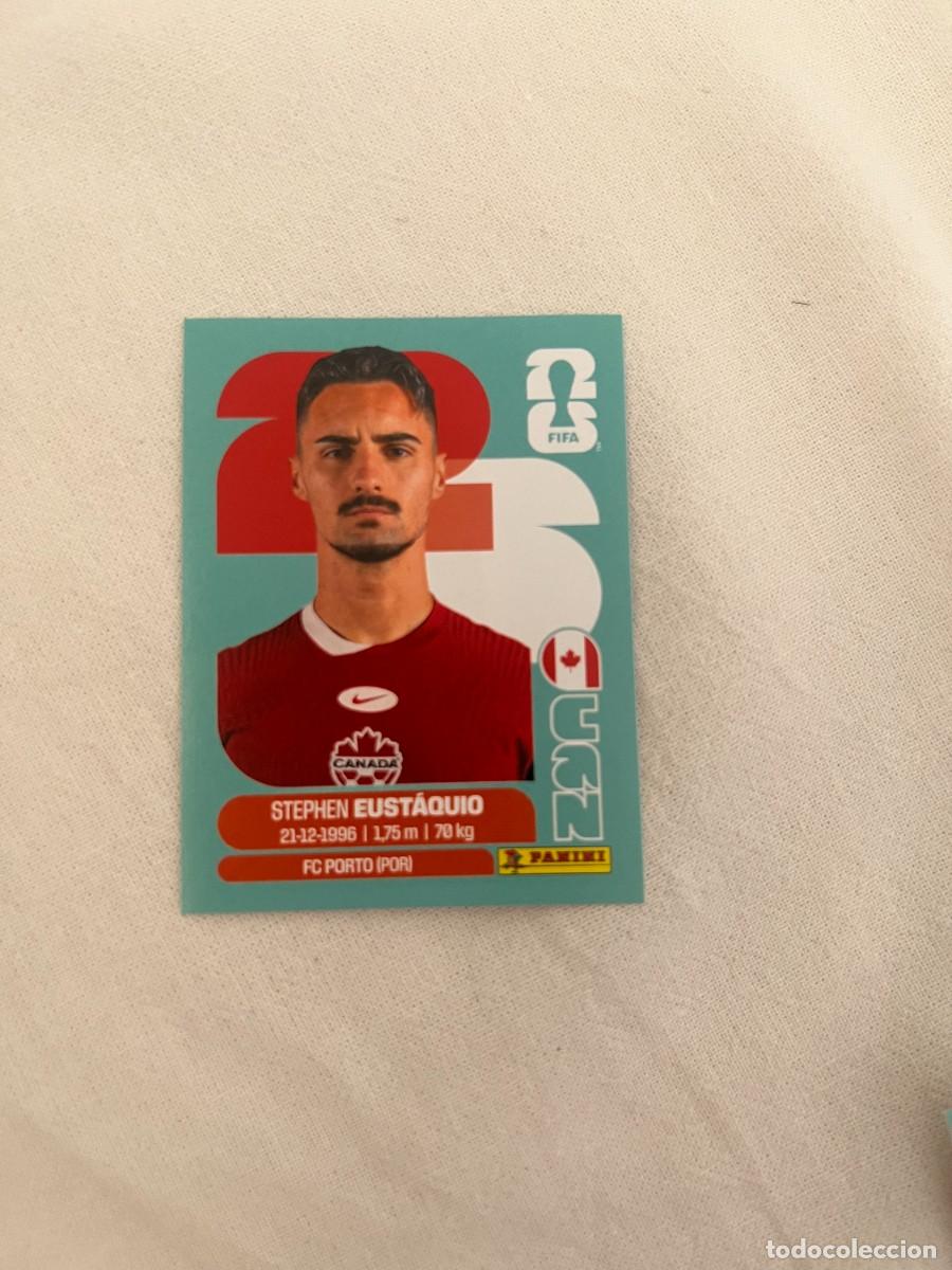 Cromos de f&uacute;tbol: 10 STEPHEN EUSTAQUIO CANAD&Aacute; MUNDIAL 26 2026 FIFA WORLD CUP PANINI
