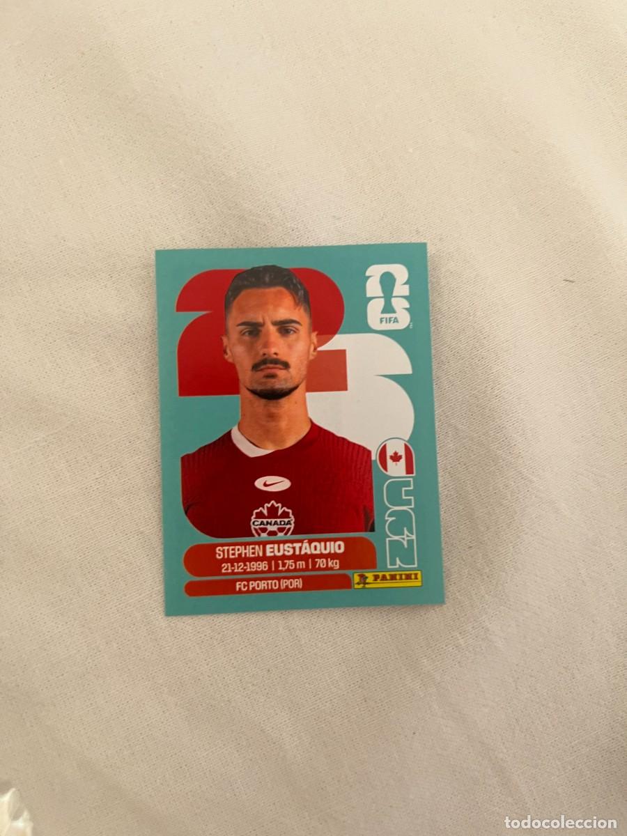 Cromos de f&uacute;tbol: 10 STEPHEN EUSTAQUIO CANAD&Aacute; MUNDIAL 26 2026 FIFA WORLD CUP PANINI