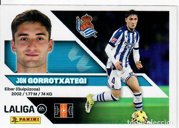 Cromos de f&uacute;tbol: CROMO PANINI LIGA ESTE 26 27 - N&ordm; 10 - GORROTXATEGI - REAL SOCIEDAD