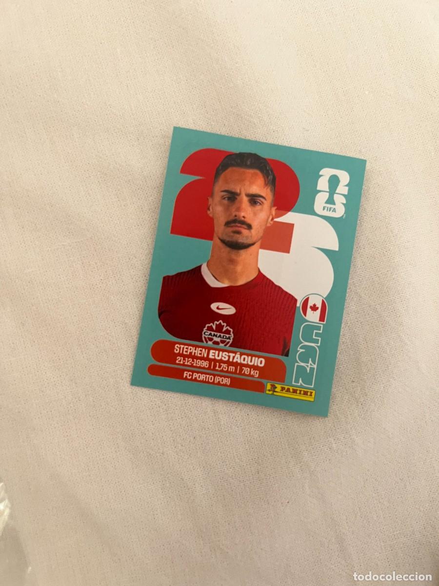 Cromos de f&uacute;tbol: 10 STEPHEN EUSTAQUIO CANAD&Aacute; MUNDIAL 26 2026 FIFA WORLD CUP PANINI