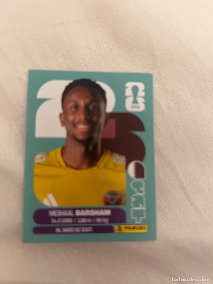 Cromos de f&uacute;tbol: 2 MESHAAL BARSHAM QATAR MUNDIAL 26 2026 FIFA WORLD CUP PANINI