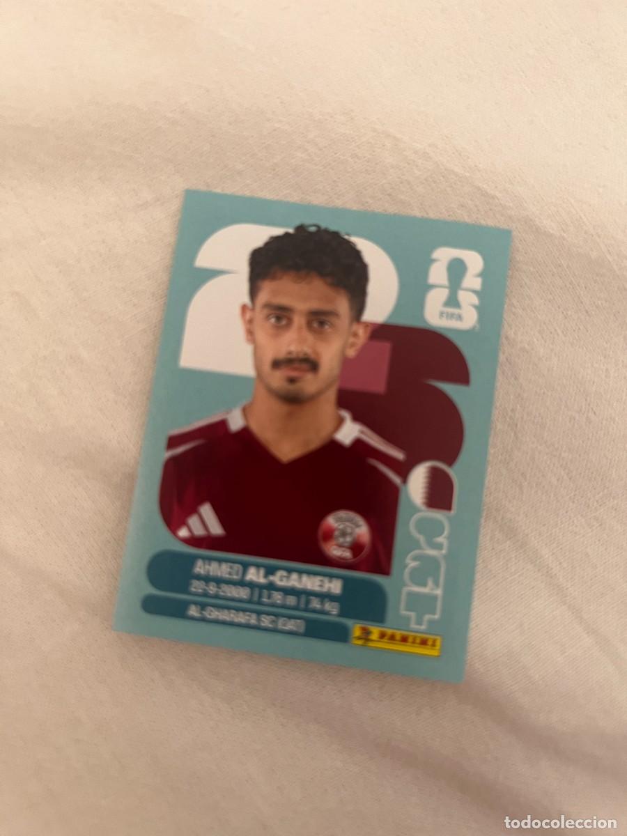Cromos de f&uacute;tbol: 19 AHMED AL-GANEHI QATAR MUNDIAL 26 2026 FIFA WORLD CUP PANINI