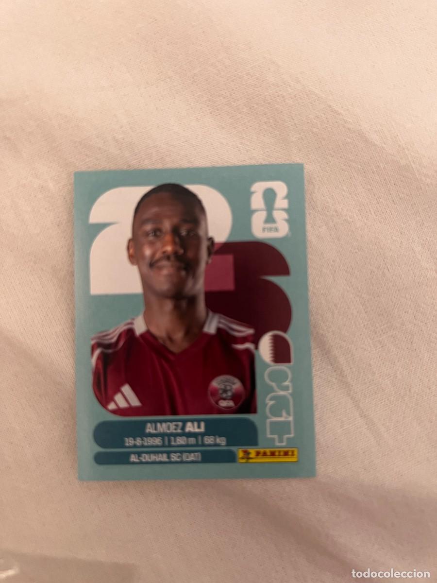 Cromos de f&uacute;tbol: 20 ALMOEZ ALI QATAR MUNDIAL 26 2026 FIFA WORLD CUP PANINI