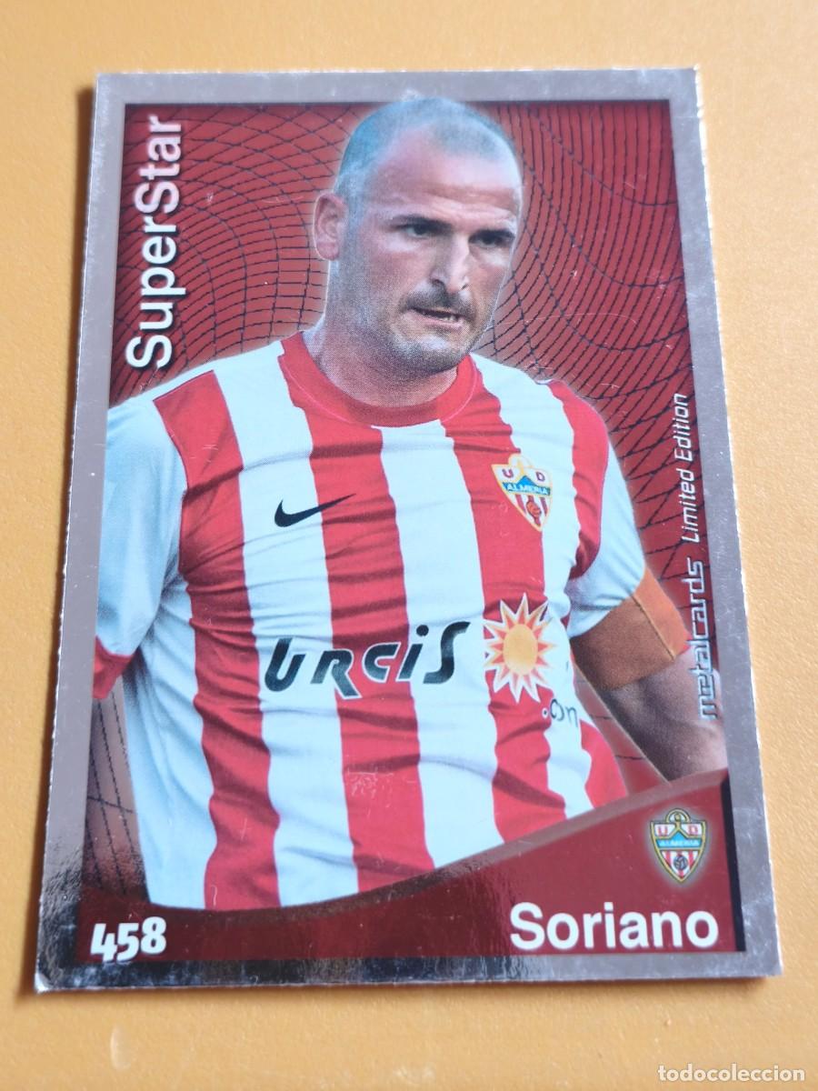 Cromos de f&uacute;tbol: soriano, liga 2015 superstar. edicion limitada
