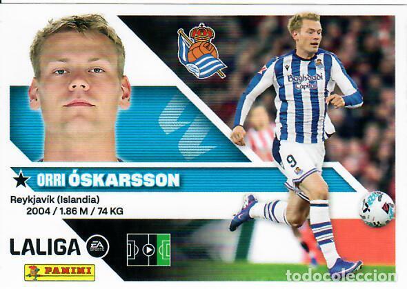 Football Stickers: CROMO PANINI LIGA ESTE 26 27 - N&ordm; 19 - &Oacute;SKARSSON - REAL SOCIEDAD