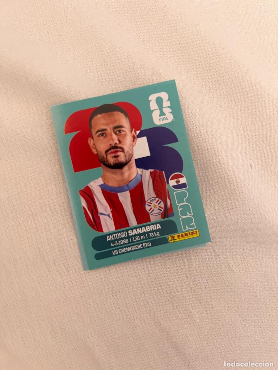 Football Stickers: 20 ANTONIO SANABRIA PARAGUAY MUNDIAL 26 2026 FIFA WORLD CUP PANINI