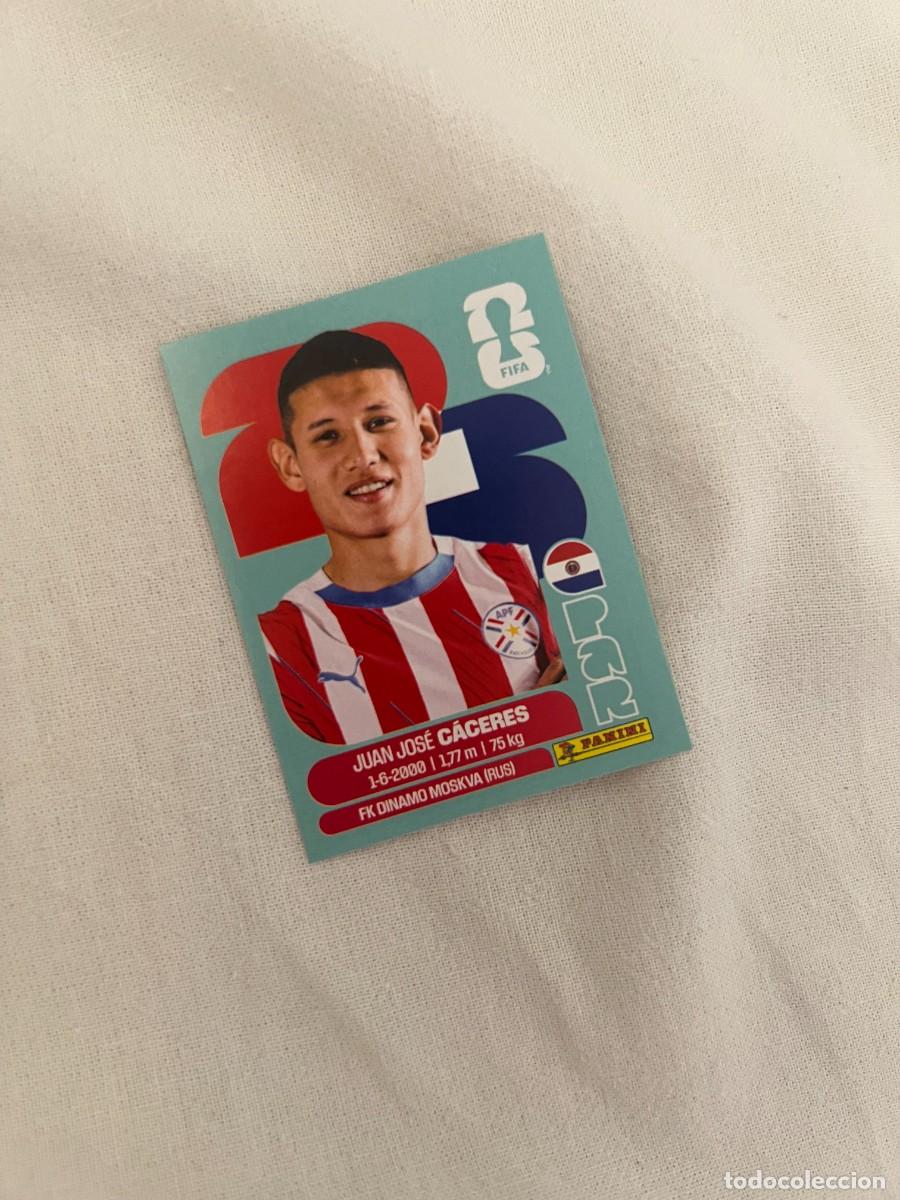 Fu&szlig;ball-Sticker: 6 CACERES PARAGUAY MUNDIAL 26 2026 FIFA WORLD CUP PANINI