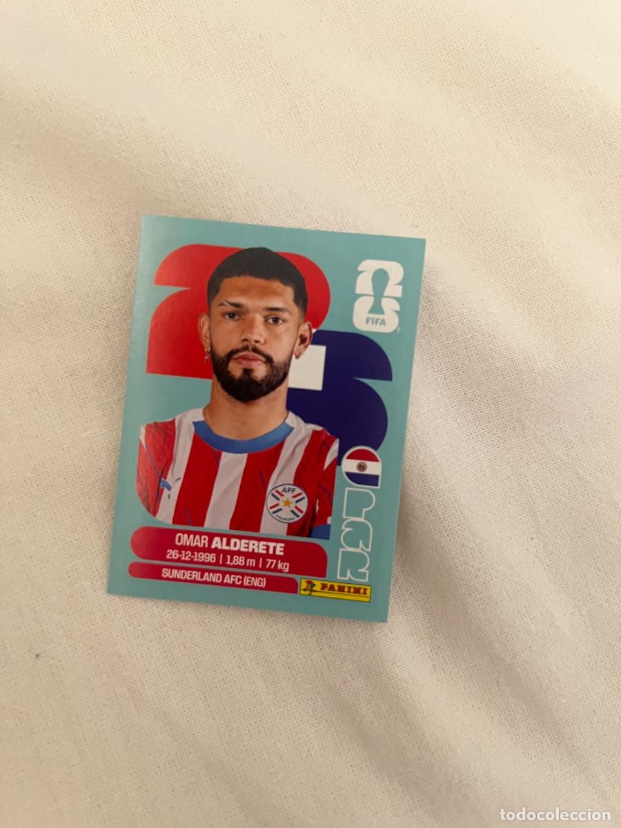 Fu&szlig;ball-Sticker: 7 OIMAR ALDERETE PARAGUAY MUNDIAL 26 2026 FIFA WORLD CUP PANINI