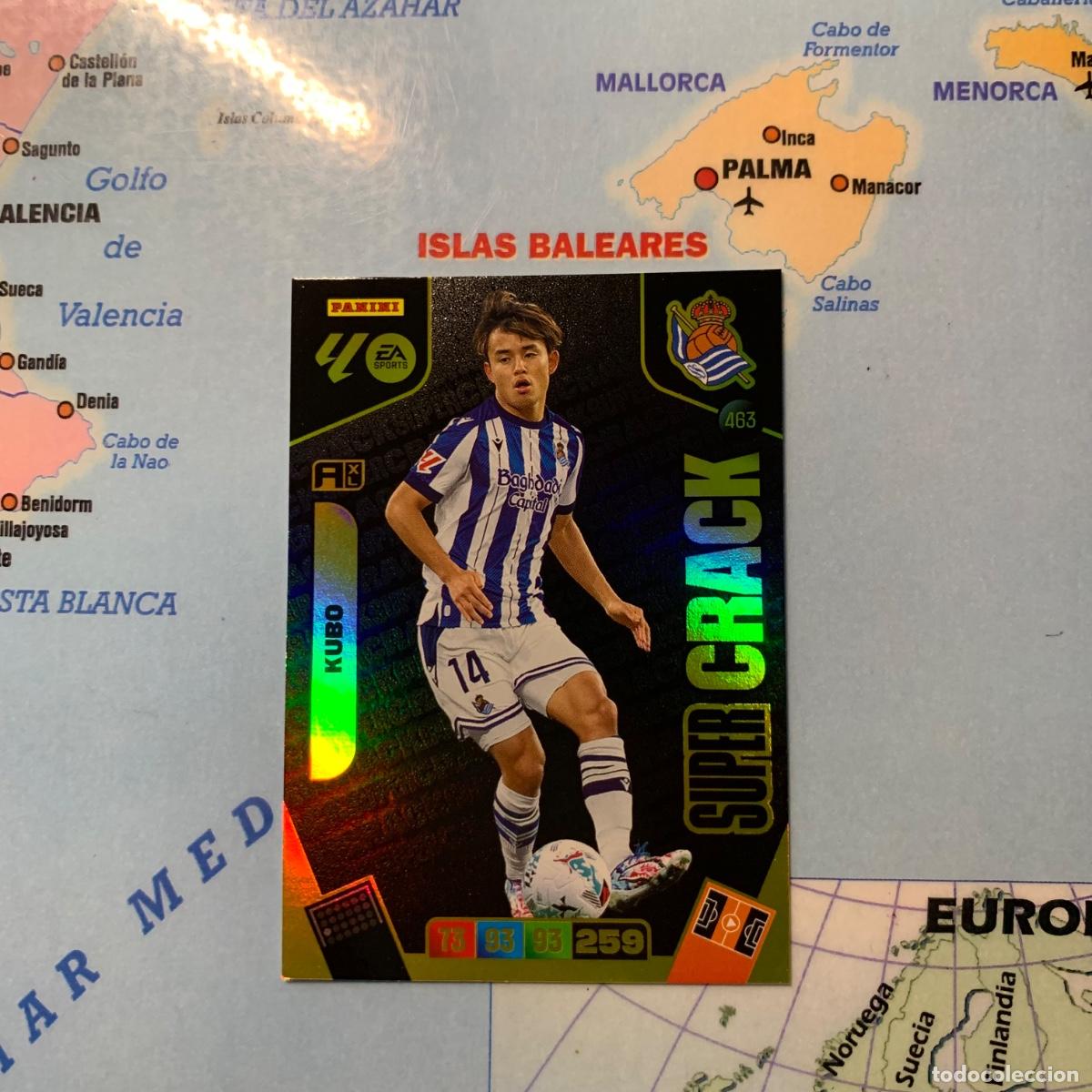 Cromos de f&uacute;tbol: Kubo S&uacute;per Cracks n&uacute;mero 463 de la Real Sociedad cromo adrenalyn XL 25-26 2025-2026
