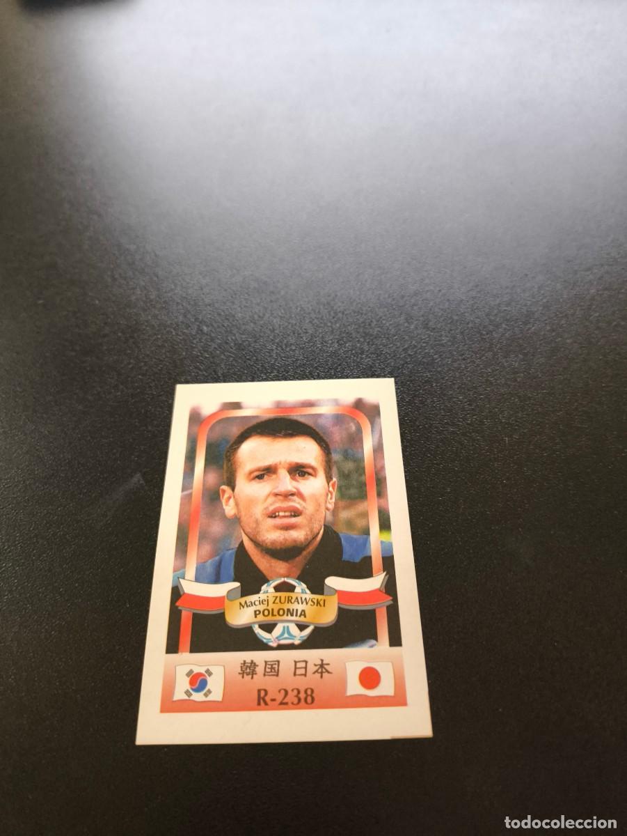 Football Stickers: 238 Maciej Zurawski POLONIA POLAND MUNDIAL WORLD CUP REYAUCA KOREA JAPAN JAPON 2002 NO PANINI LIGA
