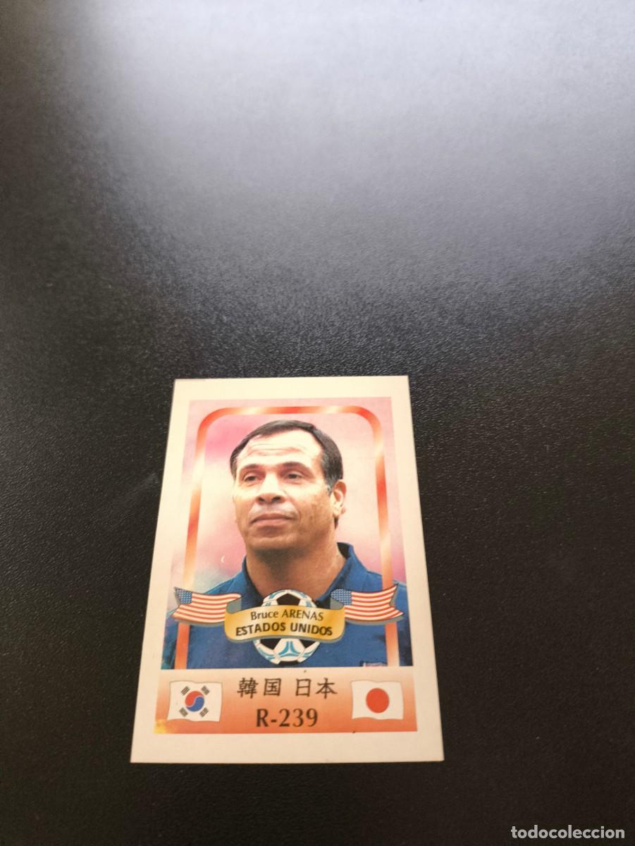 Football Stickers: 239 Bruce Arenas ESTADOS UNIDOS USA MUNDIAL WORLD CUP REYAUCA KOREA JAPAN JAPON 2002 NO PANINI LIGA