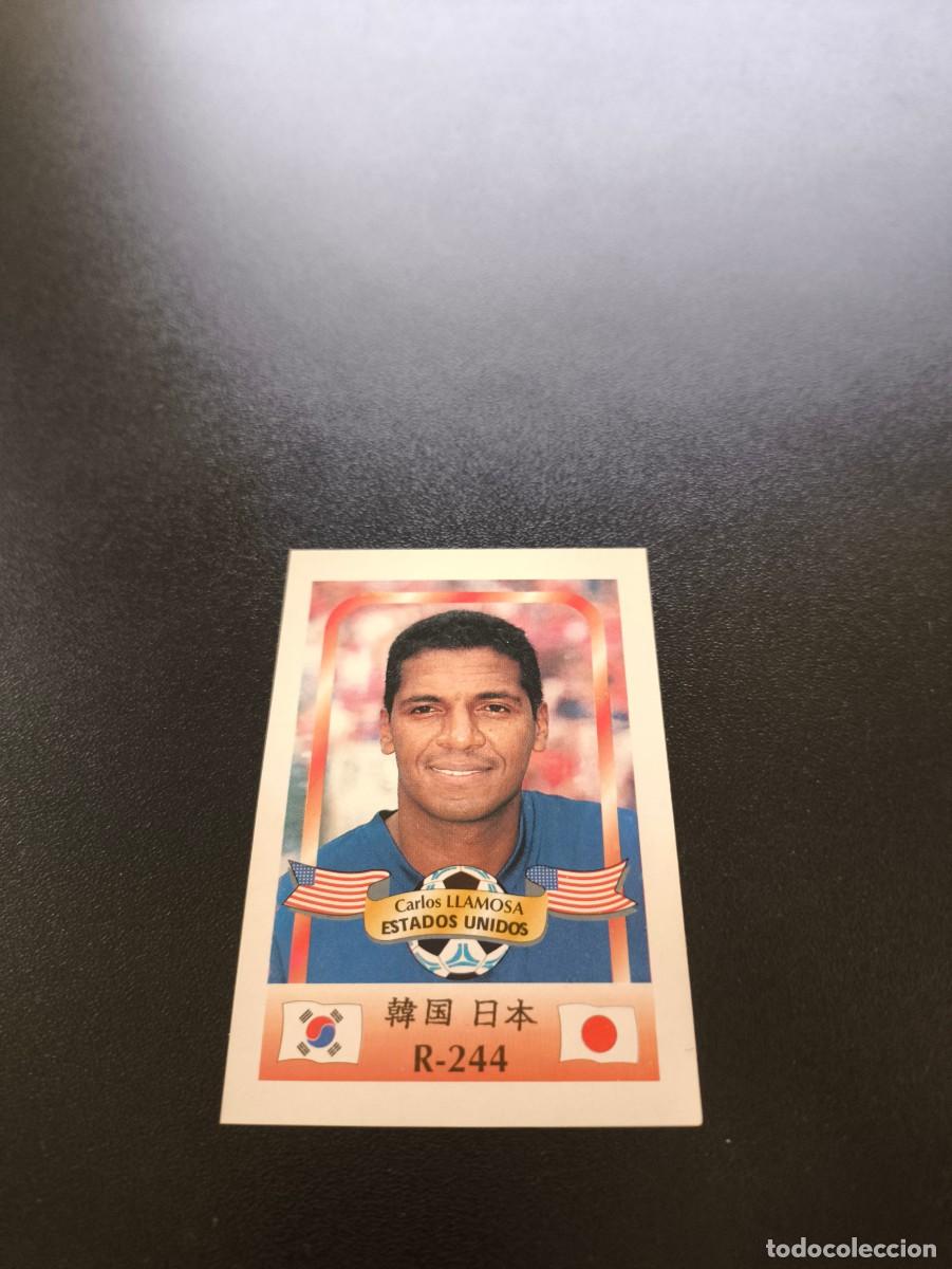 Football Stickers: 244 Carlos Llamosa ESTADOS UNIDOS MUNDIAL WORLD CUP REYAUCA KOREA JAPAN JAPON 2002 NO PANINI LIGA