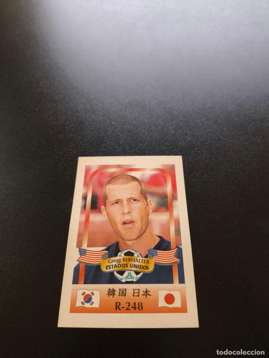 Football Stickers: 248 Gregg Berhalter ESTADOS UNIDOS MUNDIAL WORLD CUP REYAUCA KOREA JAPAN JAPON 2002 NO PANINI LIGA