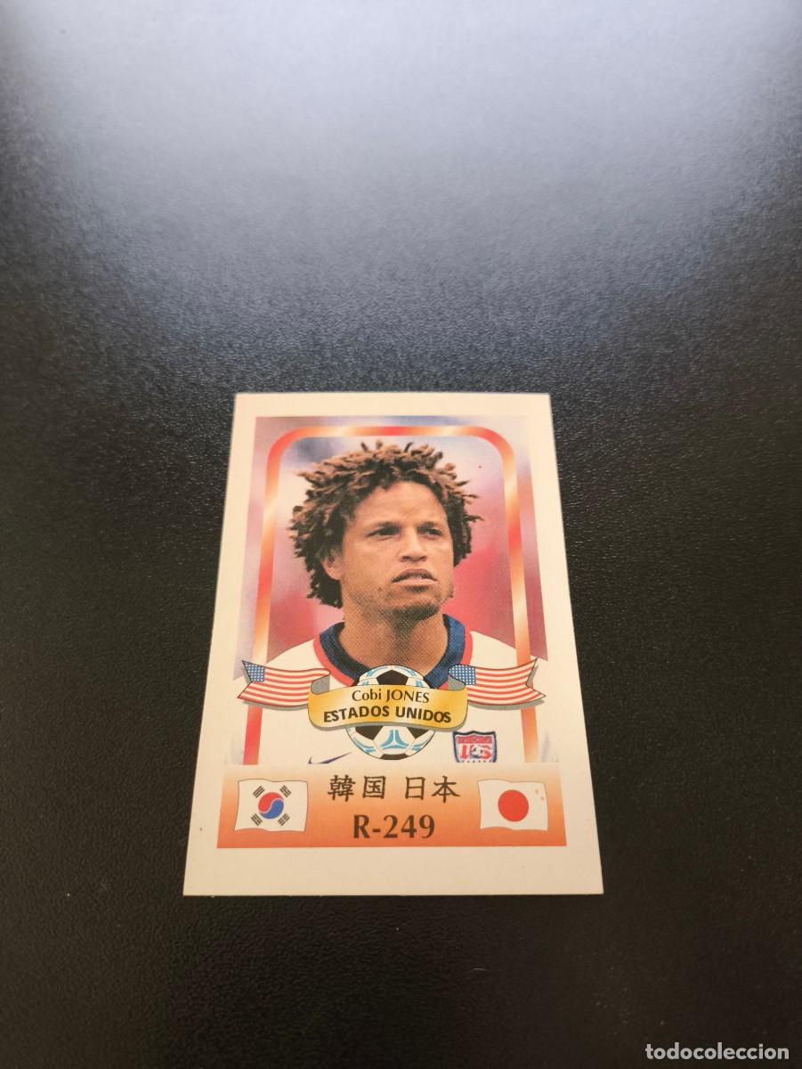 Cromos de f&uacute;tbol: 249 Cobi Jones ESTADOS UNIDOS MUNDIAL WORLD CUP REYAUCA KOREA JAPAN JAPON 2002 NO PANINI LIGA