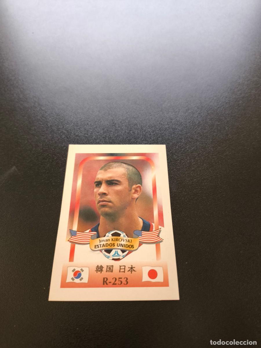 Cromos de f&uacute;tbol: 253 Jovan Kirovski ESTADOS UNIDOS MUNDIAL WORLD CUP REYAUCA KOREA JAPAN JAPON 2002 NO PANINI LIGA