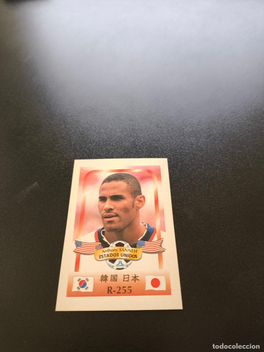 Cromos de f&uacute;tbol: 255 Anthony Sanneh ESTADOS UNIDOS MUNDIAL WORLD CUP REYAUCA KOREA JAPAN JAPON 2002 NO PANINI LIGA