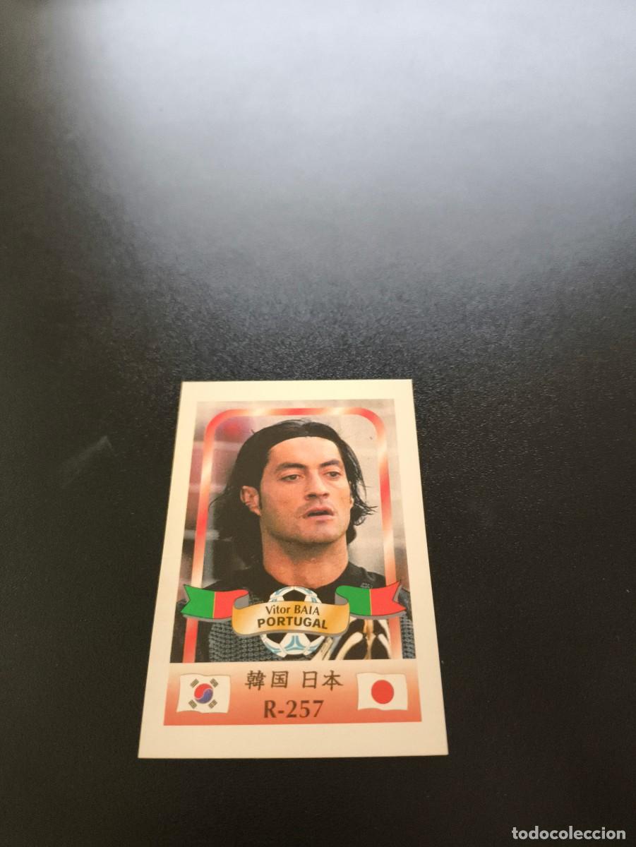Cromos de f&uacute;tbol: 257 Vitor Baia BARCELONA PORTUGAL MUNDIAL WORLD CUP REYAUCA KOREA JAPAN JAPON 2002 NO PANINI LIGA