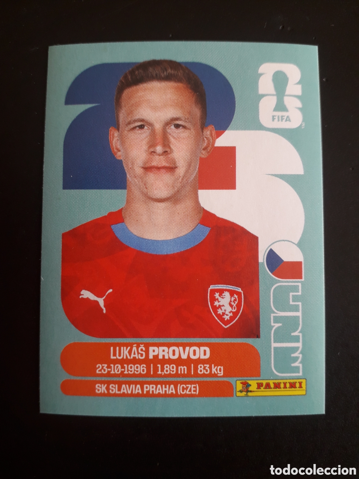 Cromos de f&uacute;tbol: PROVOD REP CHECA/CHEQUIA CZE 10 MUNDIAL F&Uacute;TBOL 2026 FIFA WORLD CUP PANINI SIN PEGAR PEDIDO M&Iacute;NIMO 3&euro;