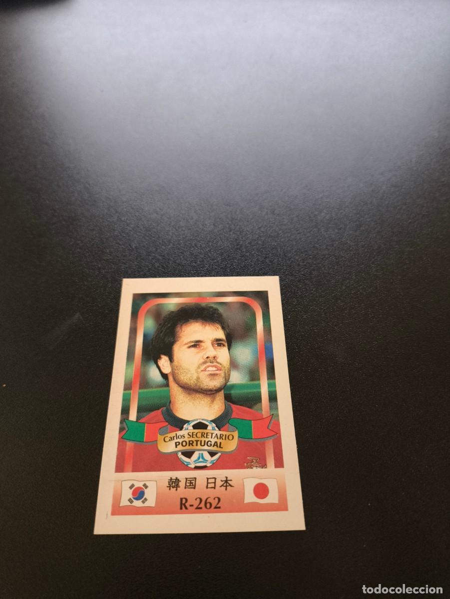 Cromos de f&uacute;tbol: 262 Carlos Secretario PORTUGAL MUNDIAL WORLD CUP REYAUCA KOREA JAPAN JAPON 2002 NO PANINI LIGA