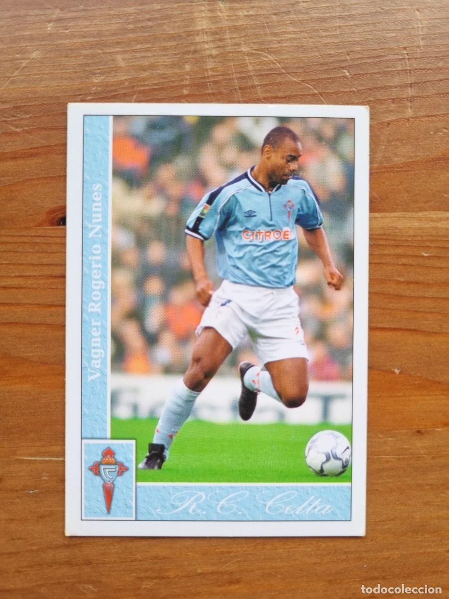 Cromos de f&uacute;tbol: 116 VAGNER (Celta de Vigo). Las Fichas de la Liga 2001 2002 01 02 (Mundicromo)