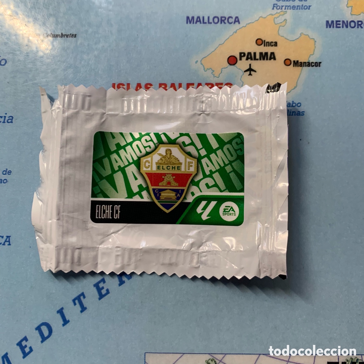 Cromos de Futebol: Cromo chicle Escudo del Elche liga este 26-27 2025-2026-2027