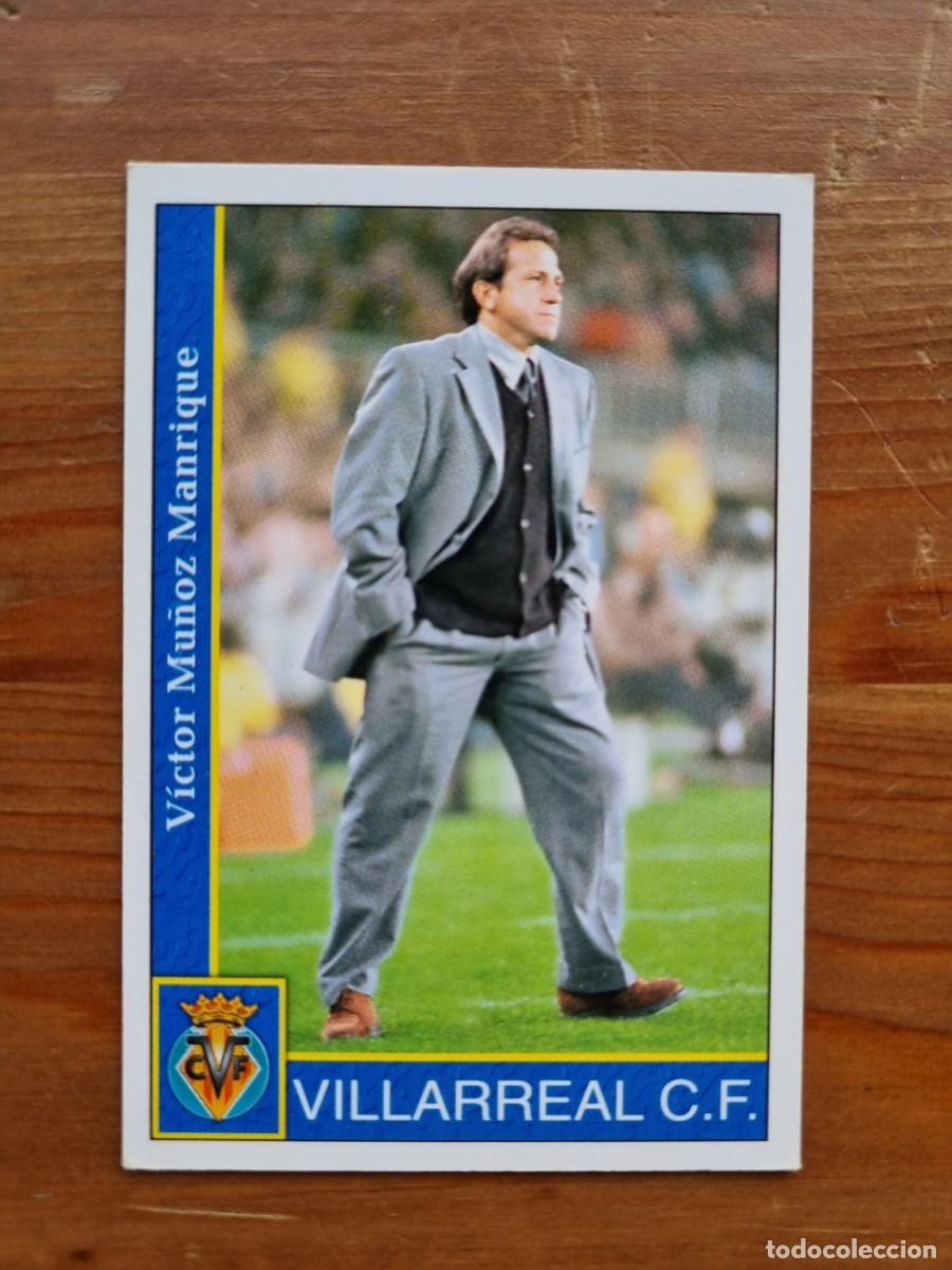 Cromos de Futebol: 128 V&Iacute;CTOR MU&Ntilde;OZ (Villarreal CF). Las Fichas de la Liga 2001 2002 01 02 (Mundicromo)