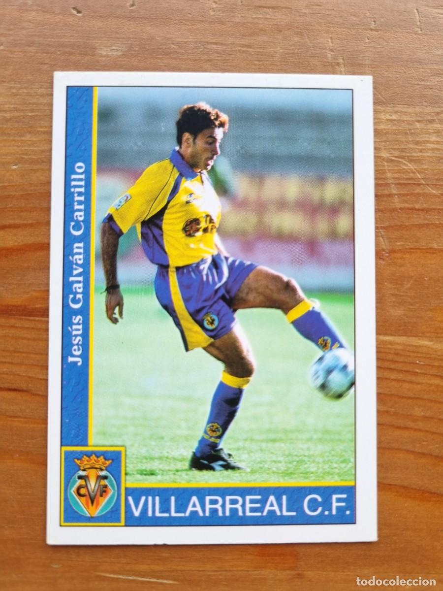 Figurine di Calcio: 132 GALV&Aacute;N (Villarreal CF). Las Fichas de la Liga 2001 2002 01 02 (Mundicromo)