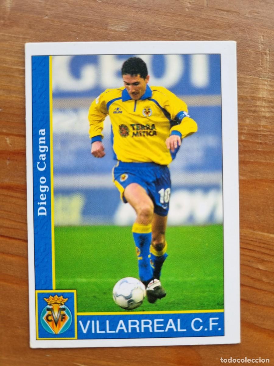 Cromos de f&uacute;tbol: 138 CAGNA (Villarreal CF). Las Fichas de la Liga 2001 2002 01 02 (Mundicromo)