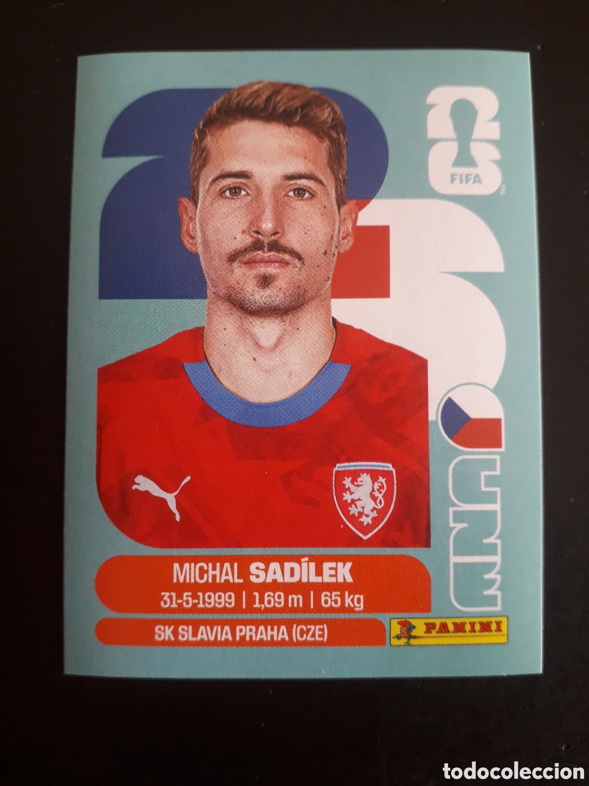 Cromos de f&uacute;tbol: SADILEK REP CHECA/CHEQUIA CZE 9 MUNDIAL F&Uacute;TBOL 2026 FIFA WORLD CUP PANINI SIN PEGAR PEDIDO M&Iacute;NIMO 3&euro;