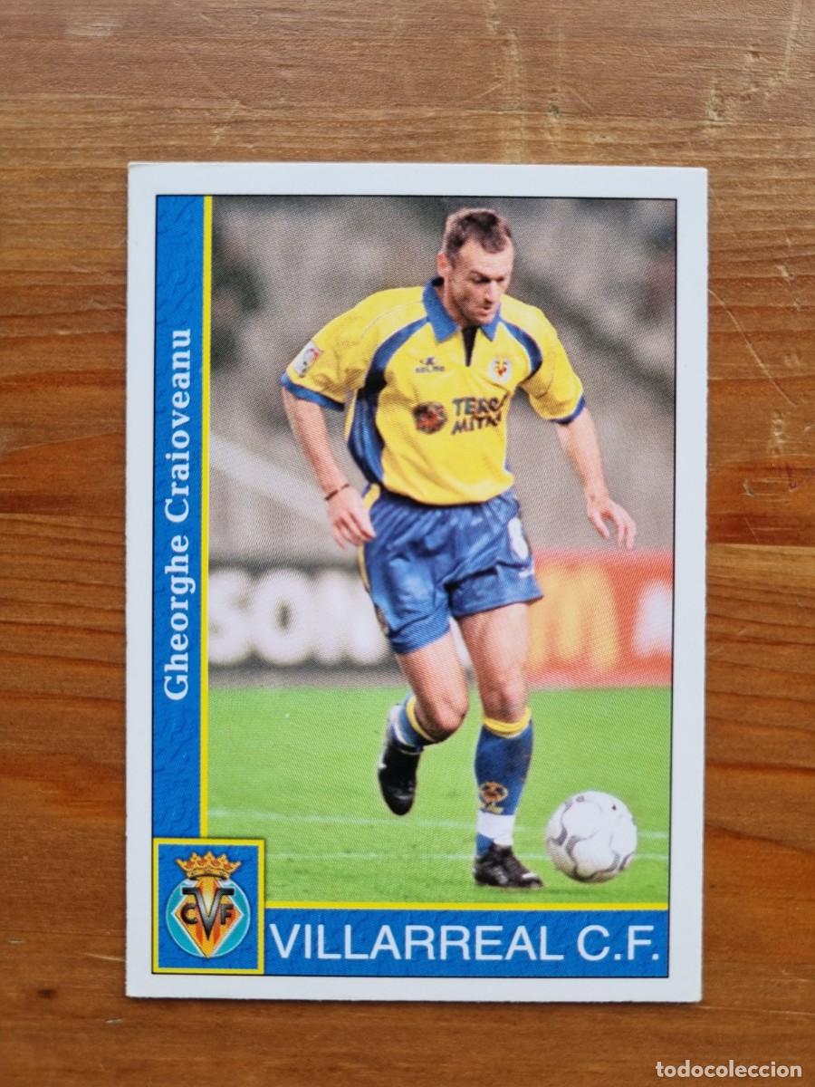 Cromos de f&uacute;tbol: 145 CRAIOVEANU (Villarreal CF). Las Fichas de la Liga 2001 2002 01 02 (Mundicromo)