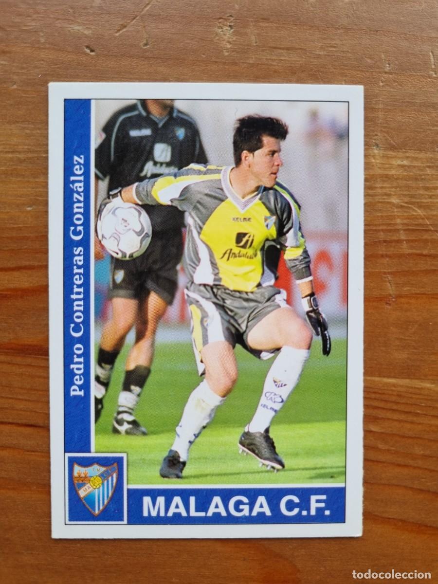 Cromos de f&uacute;tbol: 150 CONTRERAS (M&aacute;laga CF). Las Fichas de la Liga 2001 2002 01 02 (Mundicromo)