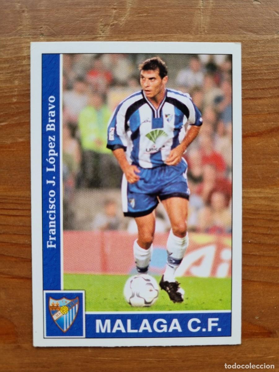 Figurine di Calcio: 152 BRAVO (M&aacute;laga CF). Las Fichas de la Liga 2001 2002 01 02 (Mundicromo)