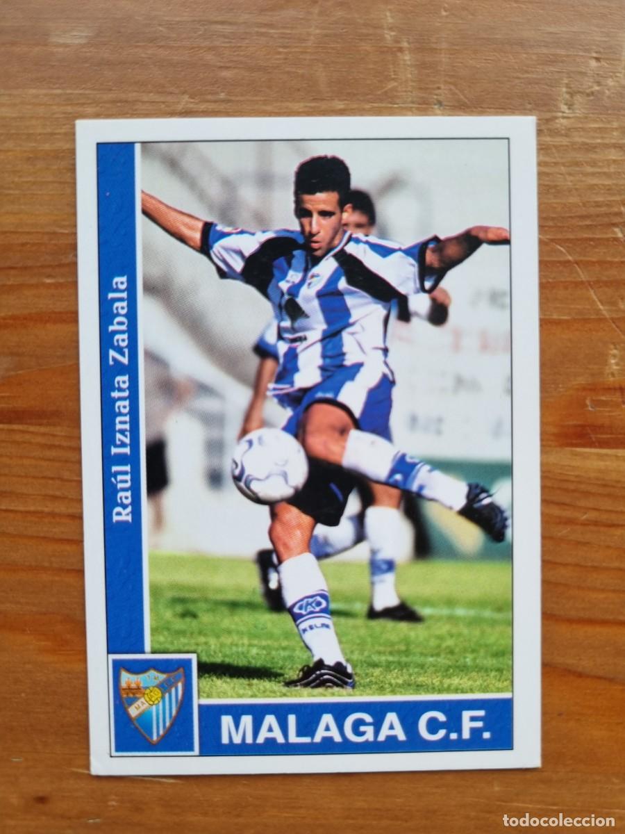 Cromos de f&uacute;tbol: 160 IZNATA (M&aacute;laga CF). Las Fichas de la Liga 2001 2002 01 02 (Mundicromo)