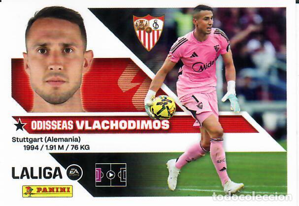 Cromos de f&uacute;tbol: CROMO PANINI LIGA ESTE 26 27 - N&ordm; 3 - VLACHODIMOS - SEVILLA