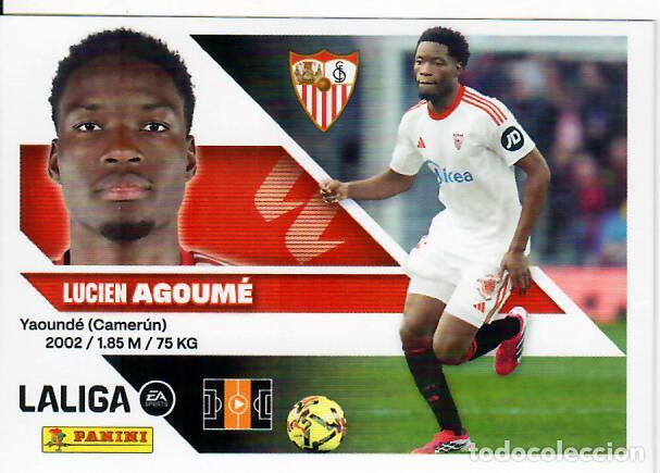 Cromos de f&uacute;tbol: CROMO PANINI LIGA ESTE 26 27 - N&ordm; 12 - AGOUM&Eacute; - SEVILLA