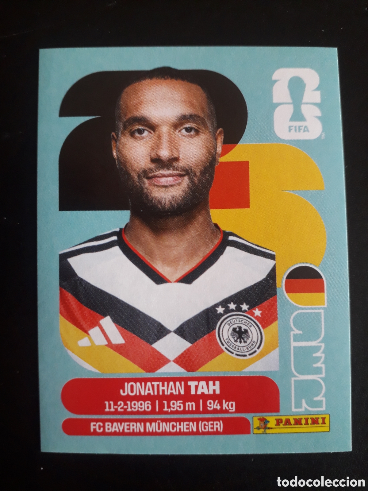 Cromos de f&uacute;tbol: TAH ALEMANIA GER 3 MUNDIAL F&Uacute;TBOL 2026 FIFA WORLD CUP PANINI SIN PEGAR PEDIDO M&Iacute;NIMO 3&euro;