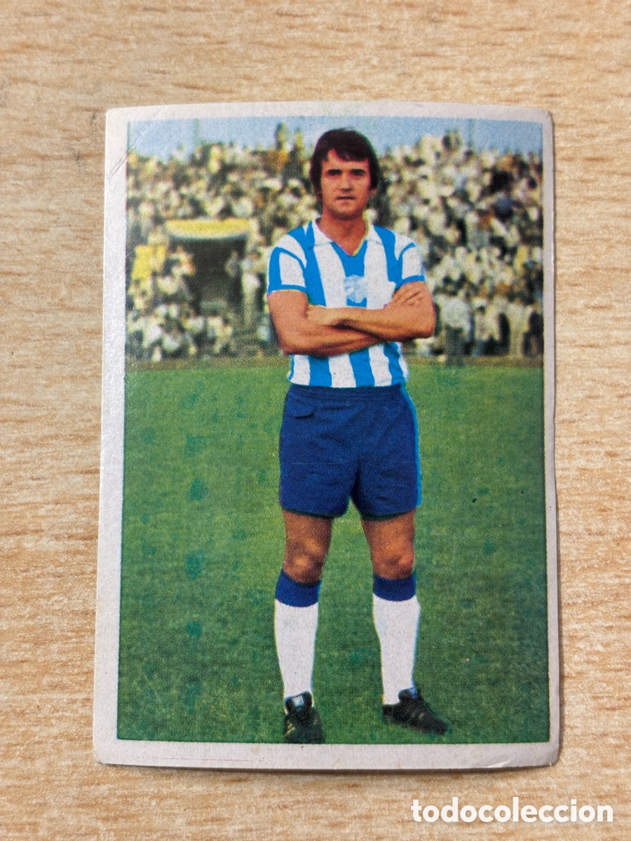 Cromos de f&uacute;tbol: Uriarte CD M&aacute;laga Fher Campeonato Liga 1975/76 sin pegar