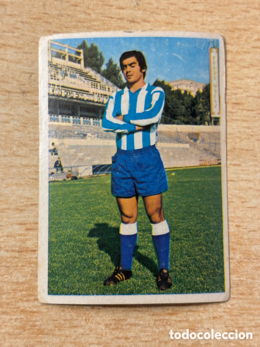 Cromos de f&uacute;tbol: Requejo CD M&aacute;laga Fher Campeonato Liga 1975/76 sin pegar