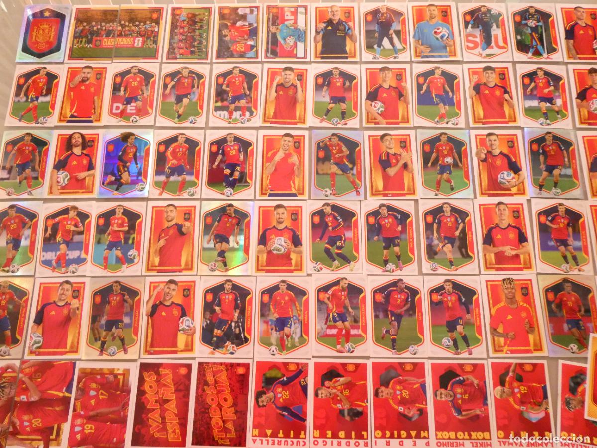 Football Stickers: 72 CROMOS DE F&Uacute;TBOL. COMPLETO. MUNDIAL USA MX CAN 2026 SELECCI&Oacute;N ESPA&Ntilde;OLA ESPA&Ntilde;A PANINI. NUEVOS