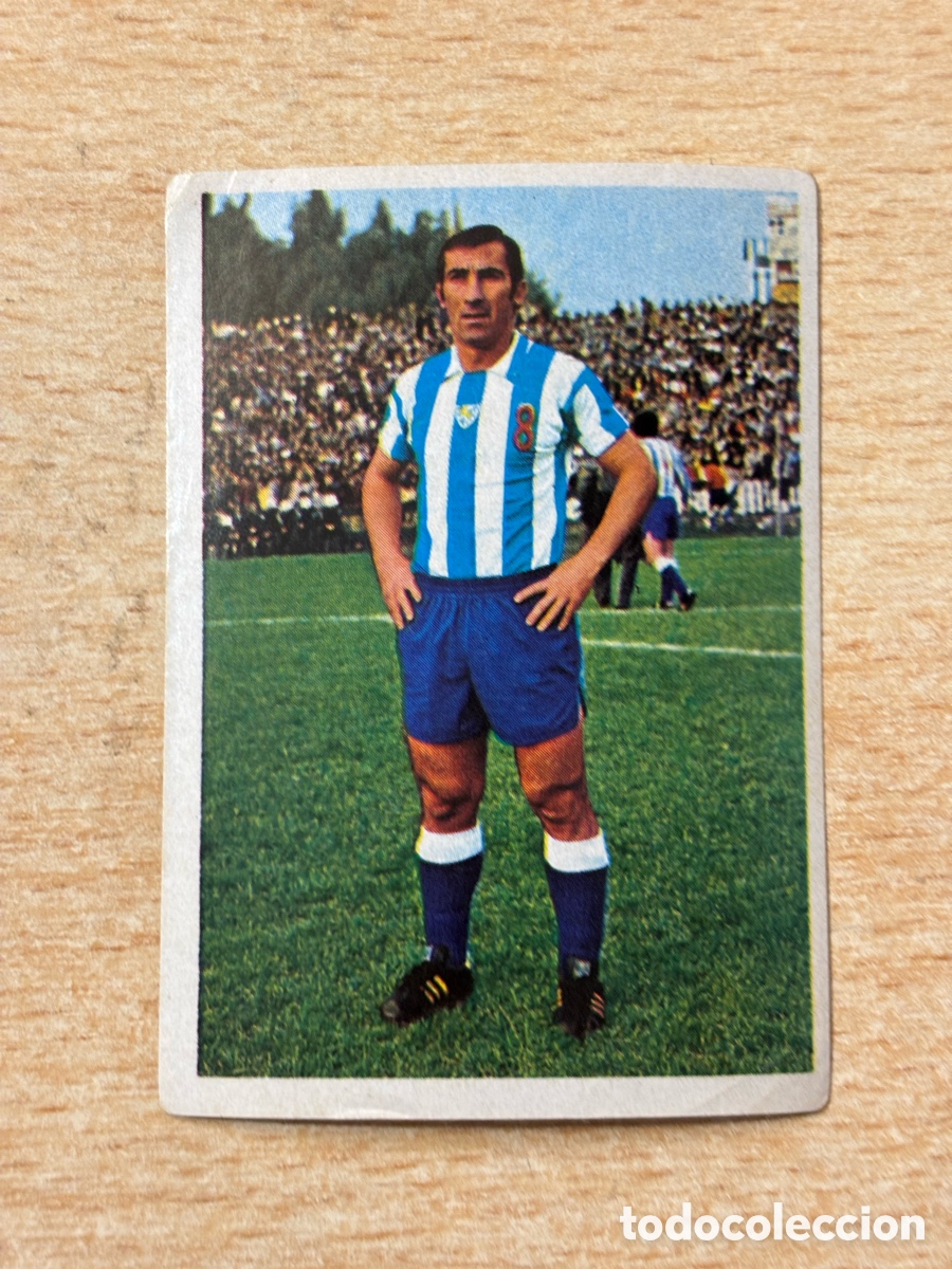 Cromos de f&uacute;tbol: Migueli CD M&aacute;laga Fher Campeonato Liga 1975/76 sin pegar