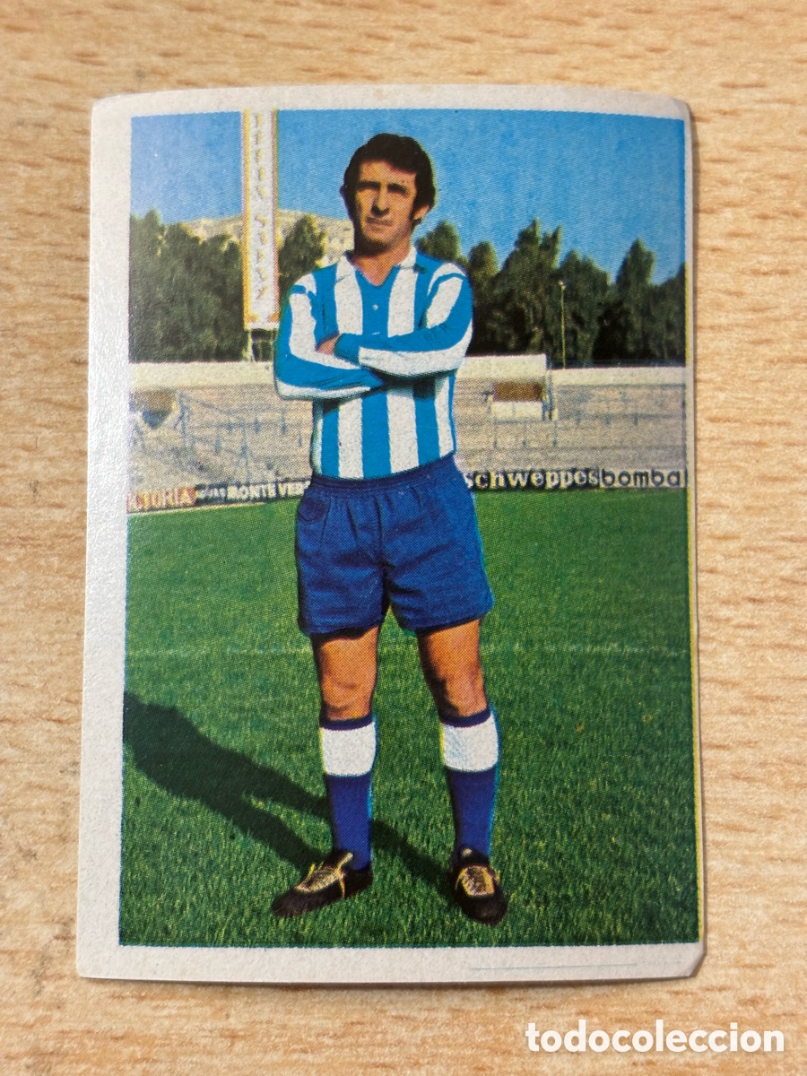Cromos de f&uacute;tbol: Ben&iacute;tez CD M&aacute;laga Fher Campeonato Liga 1975/76 sin pegar