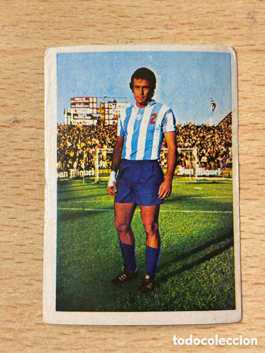 Cromos de f&uacute;tbol: Araez CD M&aacute;laga Fher Campeonato Liga 1975/76 sin pegar
