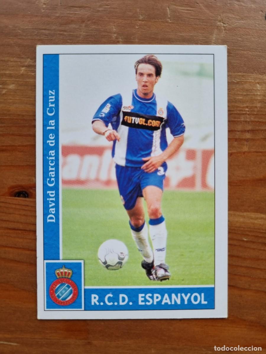 Fu&szlig;ball-Sticker: 180 DAVID GARC&Iacute;A (RCD Espanyol). Las Fichas de la Liga 2001 2002 01 02 (Mundicromo)