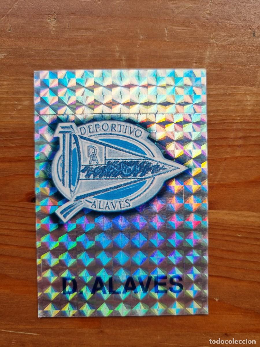 Figurine di Calcio: 190 ESCUDO (Deportivo Alav&eacute;s). Las Fichas de la Liga 2001 2002 01 02 (Mundicromo)