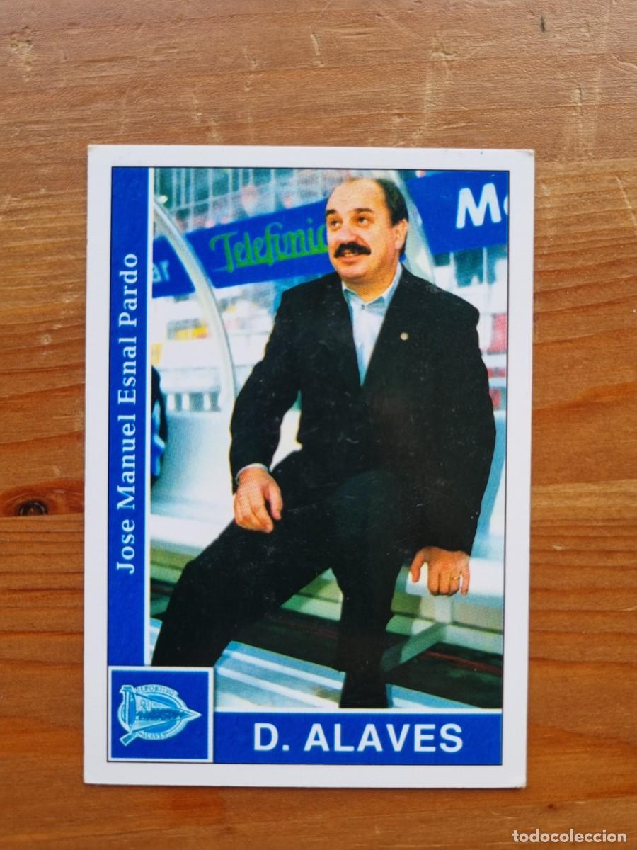 Figurine di Calcio: 191 MAN&Eacute; (Deportivo Alav&eacute;s). Las Fichas de la Liga 2001 2002 01 02 (Mundicromo)