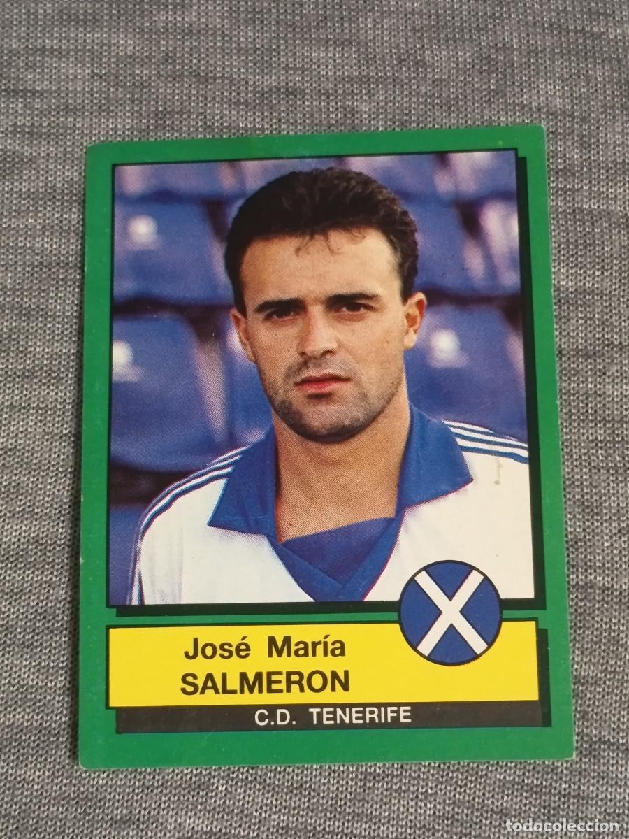 Figurine di Calcio: F&uacute;tbol 90 panini SALMERON N&deg;299 TENERIFE nunca pegado