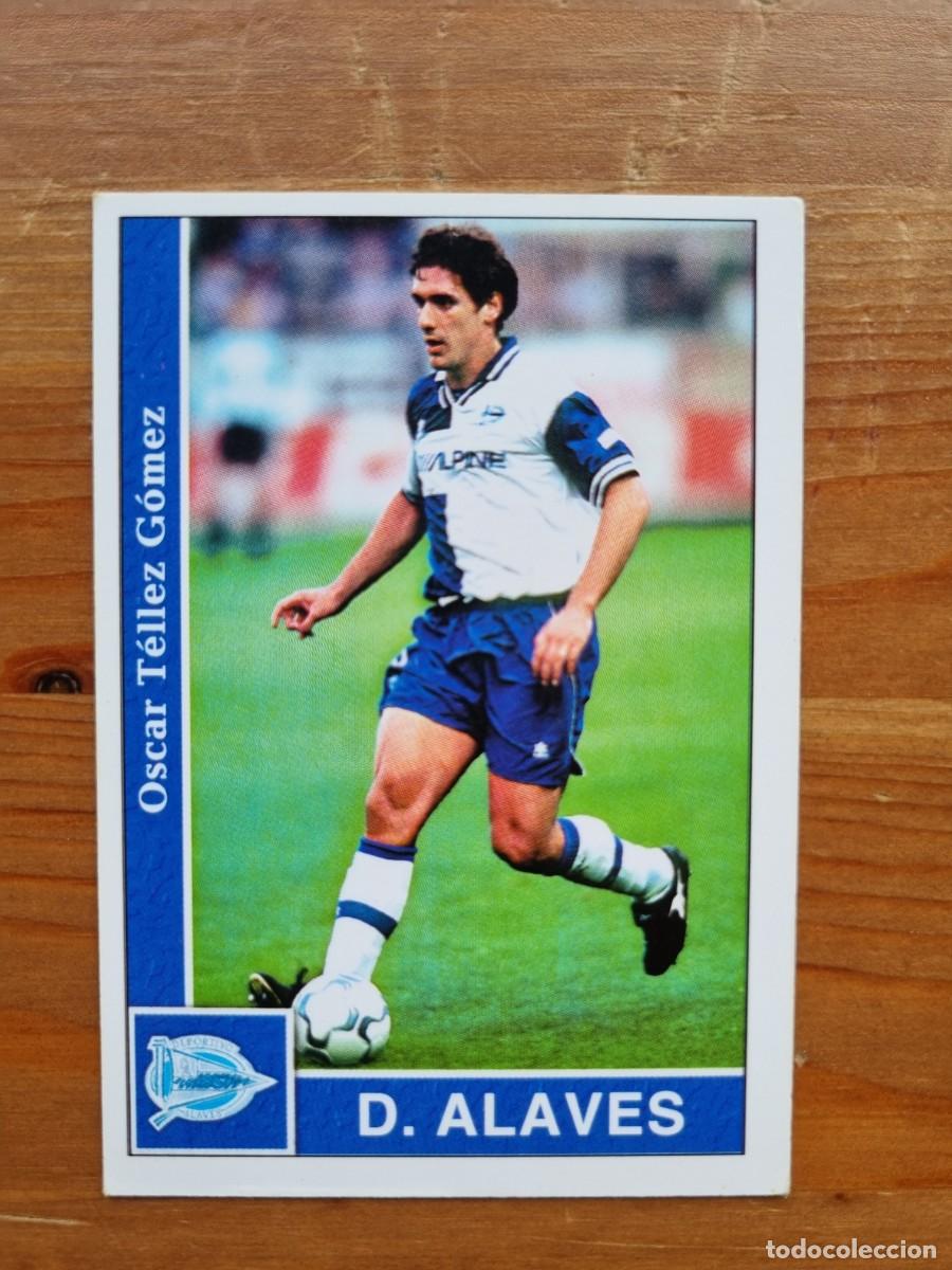 Cromos de Futebol: 196 T&Eacute;LLEZ (Deportivo Alav&eacute;s). Las Fichas de la Liga 2001 2002 01 02 (Mundicromo)